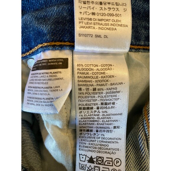 Levi Strauss Women’s Jeans Button Fly  W31 L28 Wedgie Straight “Butt Lift” - Picture 7 of 12